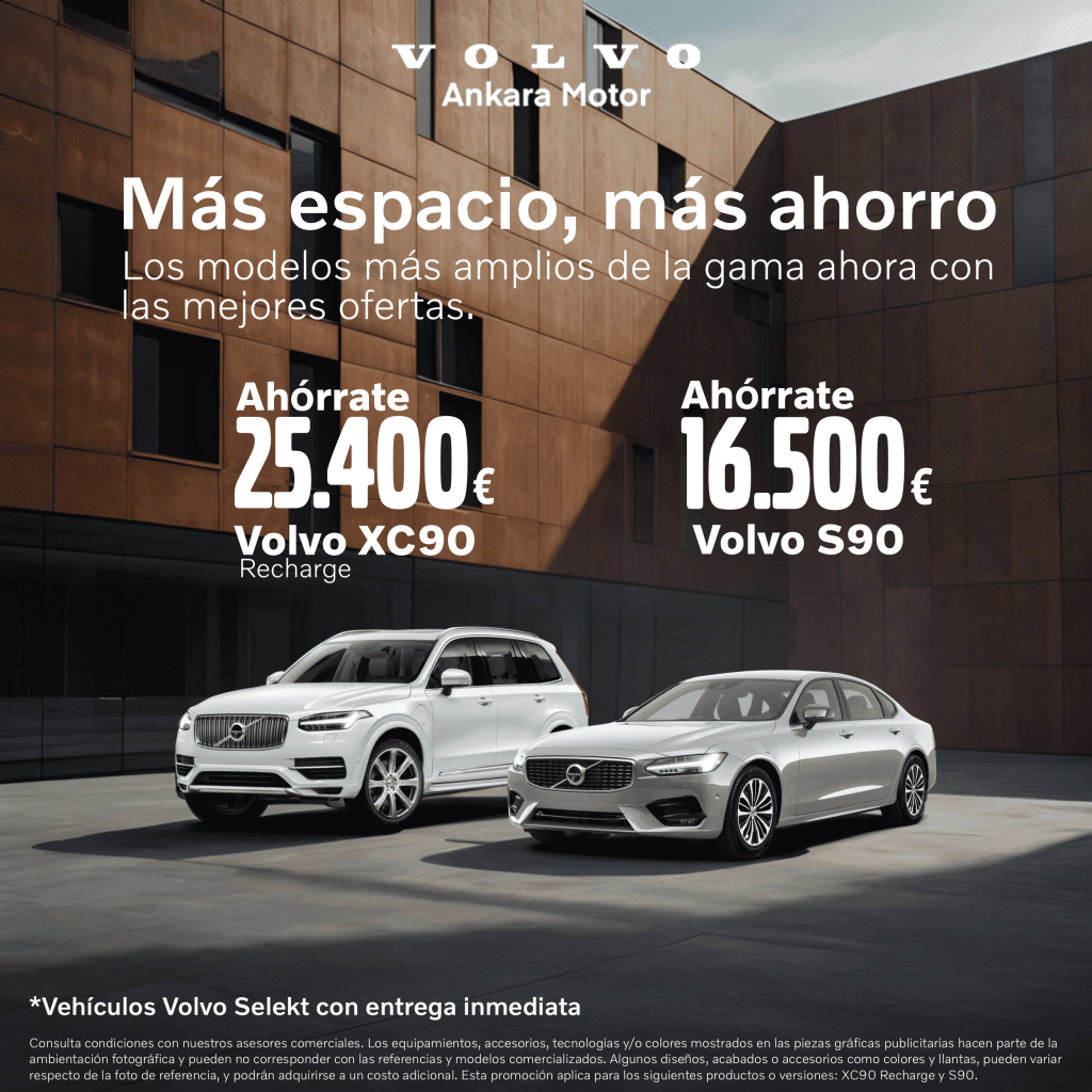 Oferta Volvo XC90 y S90