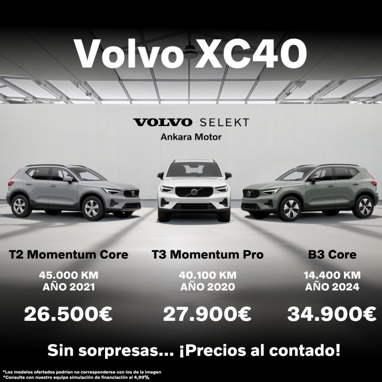 Campañas Volvo Selekt XC40