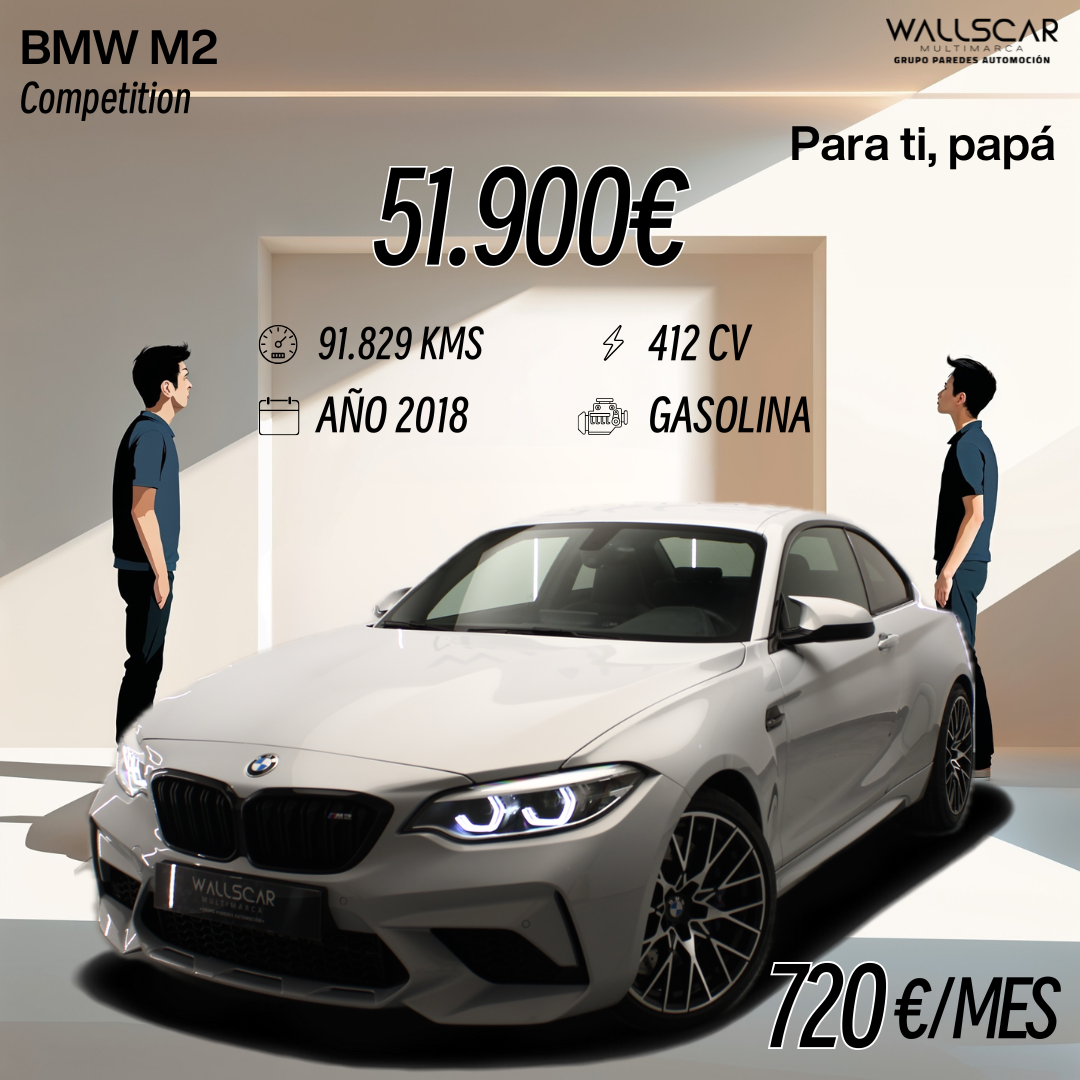 BMW M2 Wallscar