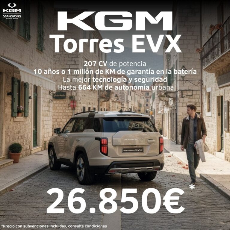 KGM Torres EVX