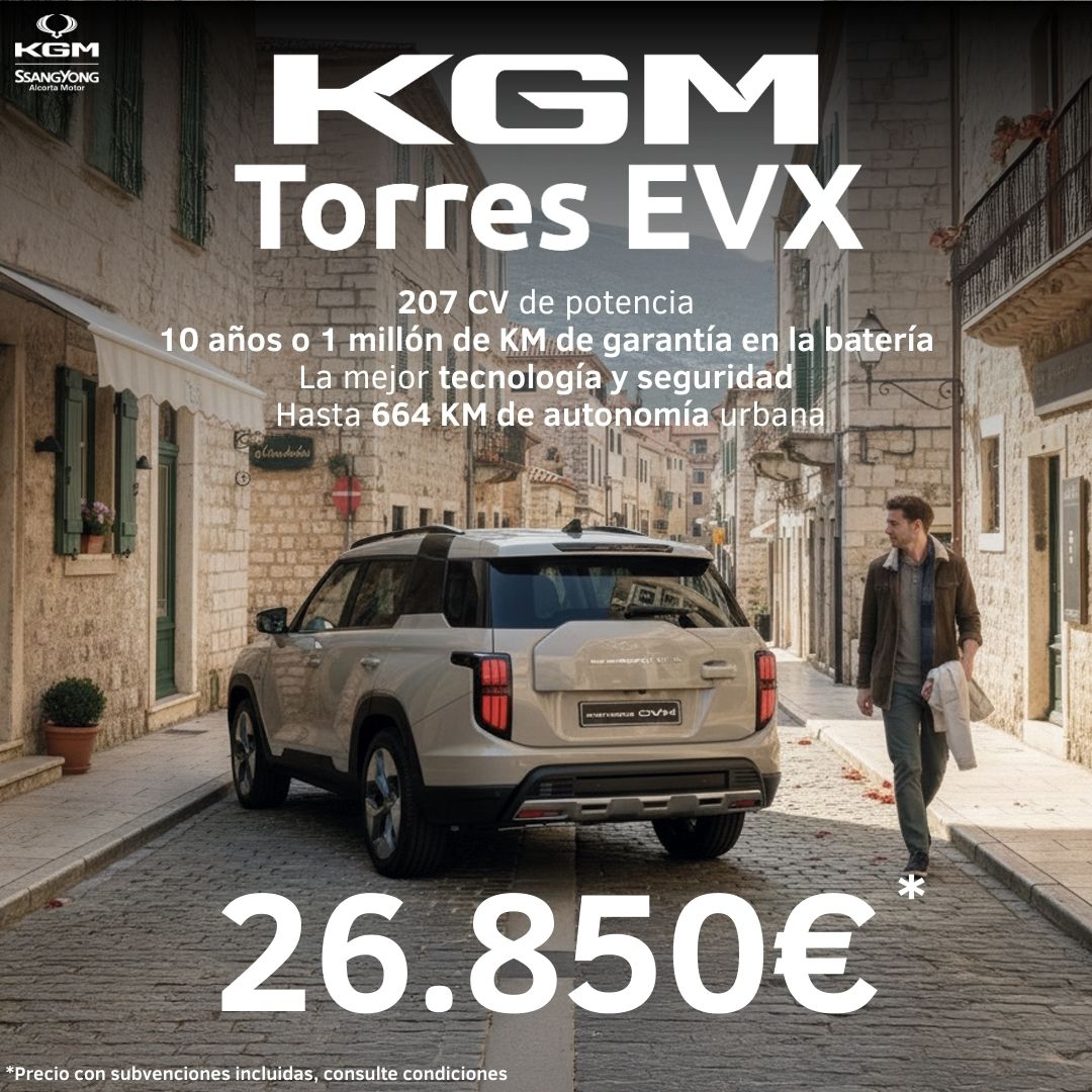 KGM Torres EVX