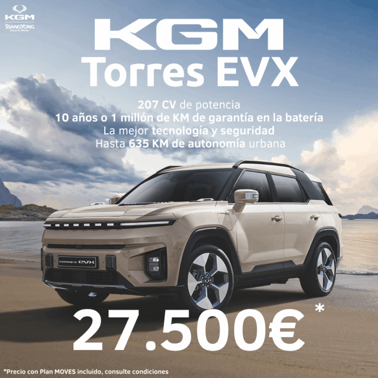 Nuevo KGM Torres EVX