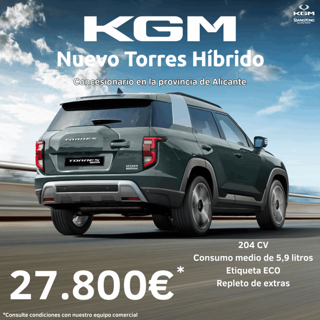 KGM Torres híbrido