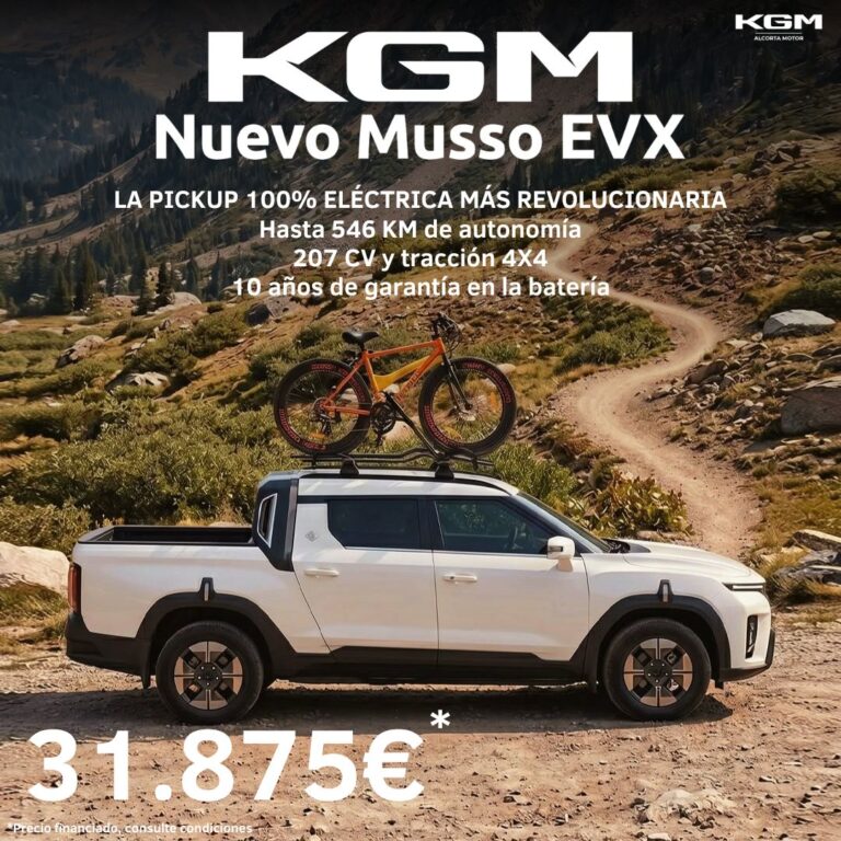 KGM Musso EVX