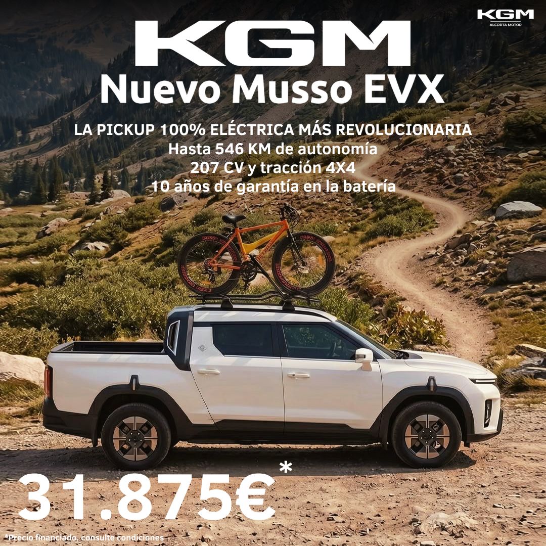 KGM Musso EVX